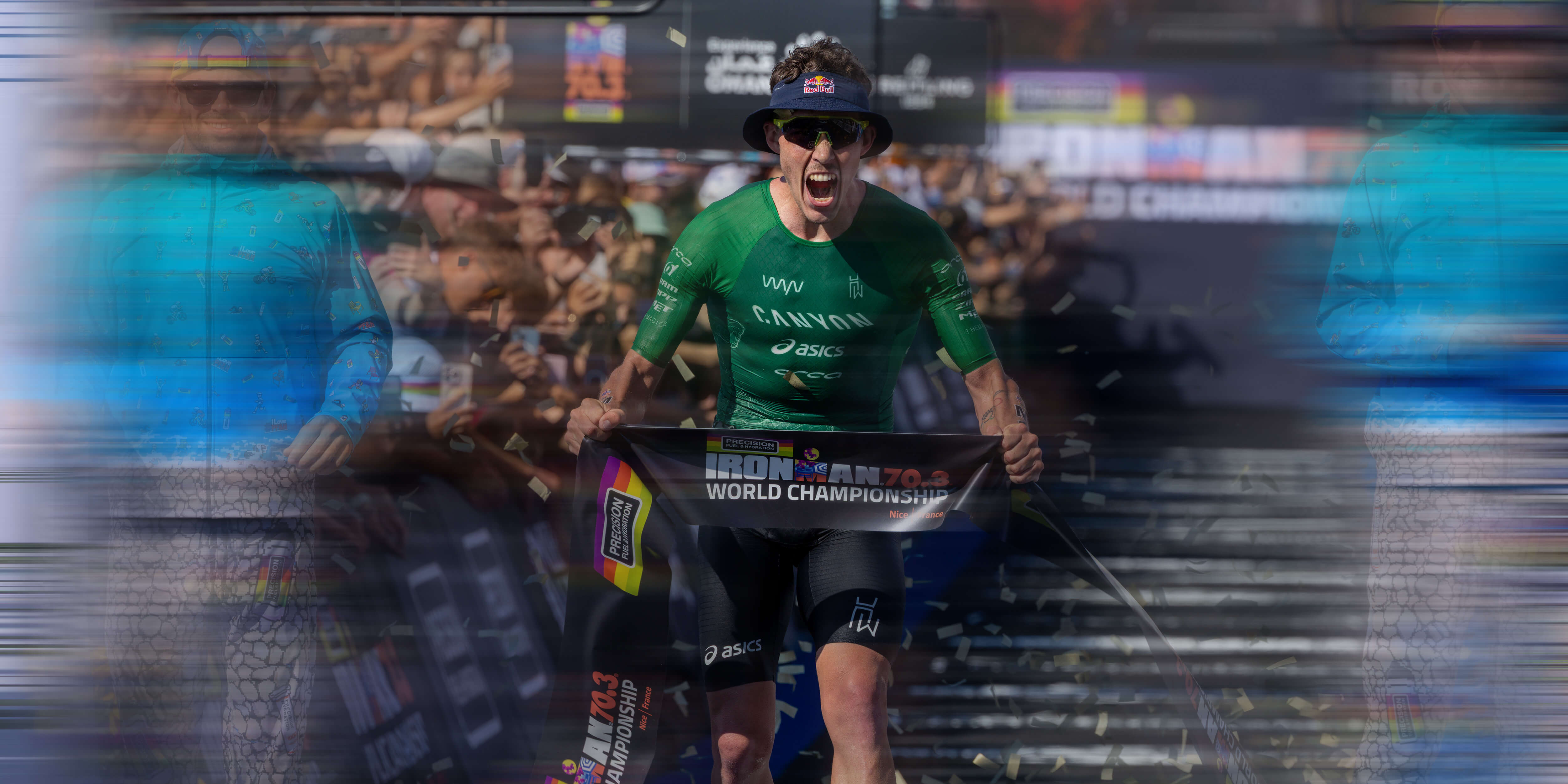 Hayden Wilde IRONMAN 70.3 World Champion Nice 2026 met 6d