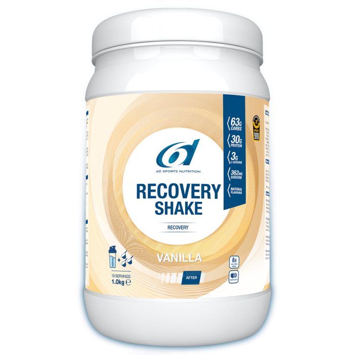 Photo - 6d Sports Nutrition Recovery shake vanille 1 kg