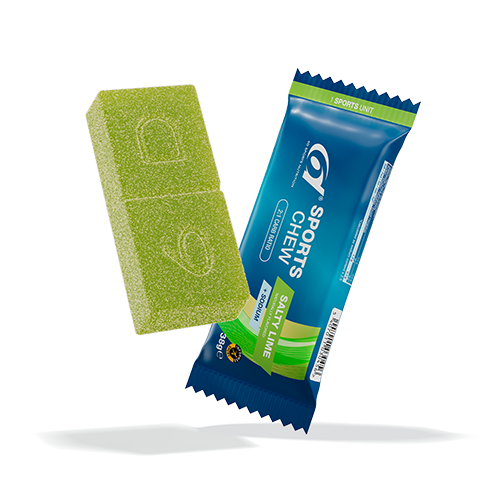 Gratis goodie Sports Chew Zoute Limoen